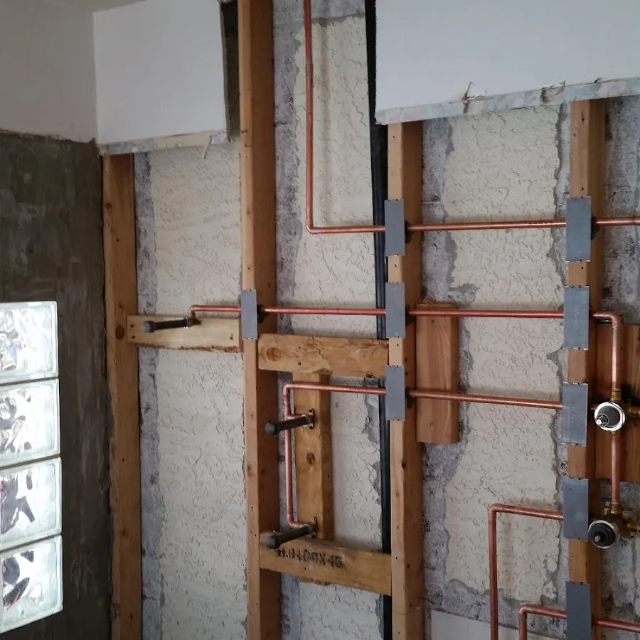 Copper pipe installation for Burst Pipe Repair in Woodway